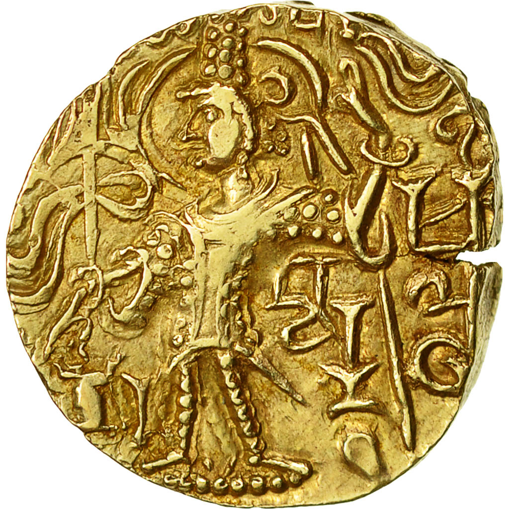 Coin, Kidara Kushanshah, Dinar, 365-390, EF(40-45), Gold