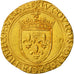 Coin, France, Louis XII, Ecu d'or, La Rochelle, EF(40-45), Gold, Duplessy:647
