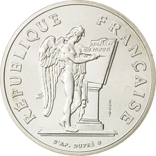 Moneda, Francia, Droits de l'Homme, 100 Francs, 1989, Paris, ESSAI, SC, Plata