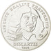 Munten, Frankrijk, Descartes, 100 Francs, 1991, Paris, ESSAI, UNC-, Zilver