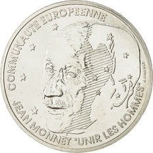 Coin, France, Jean Monnet, 100 Francs, 1992, Paris, ESSAI, MS(63), Silver