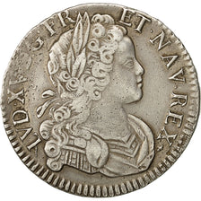 Münze, Frankreich, Louis XV, Écu de France-Navarre, Ecu, 1718, La Rochelle