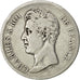 Moneda, Francia, Charles X, 5 Francs, 1824, Paris, BC+, Plata, KM:720.1