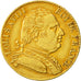 Moneta, Francia, Louis XVIII, 20 Francs, 1815, London, BB, Oro, KM:1