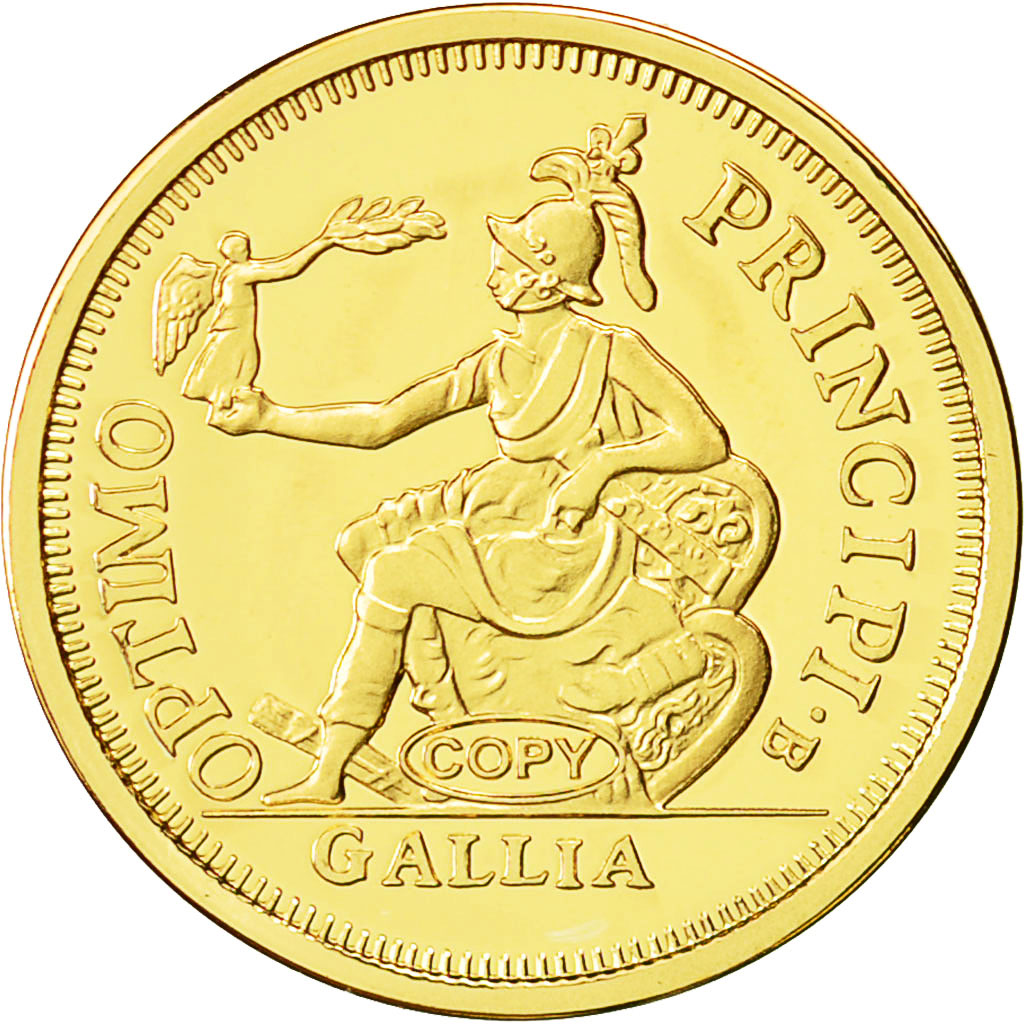 France, Medal, Reproduction Henri d'Or, MS(63), Gold
