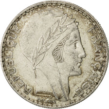 Moneta, Francia, Turin, 20 Francs, 1937, Paris, BB, Argento, KM:879, Gadoury:852