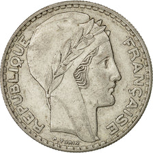 Moneta, Francia, Turin, 20 Francs, 1937, Paris, BB, Argento, KM:879, Gadoury:852