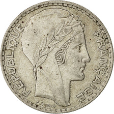 Moneta, Francia, Turin, 20 Francs, 1937, Paris, BB, Argento, KM:879, Gadoury:852