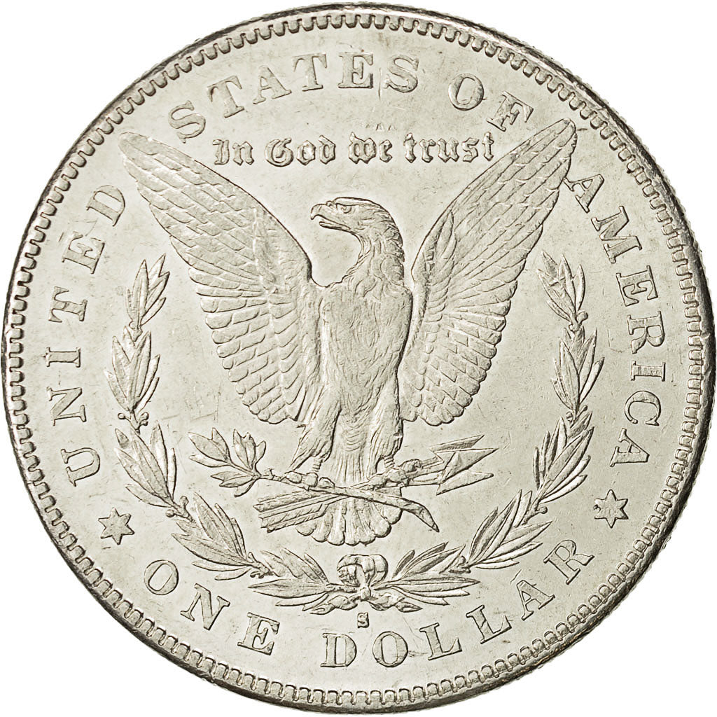 Coin, United States, Morgan Dollar, Dollar, 1878, U.S. Mint, San Francisco