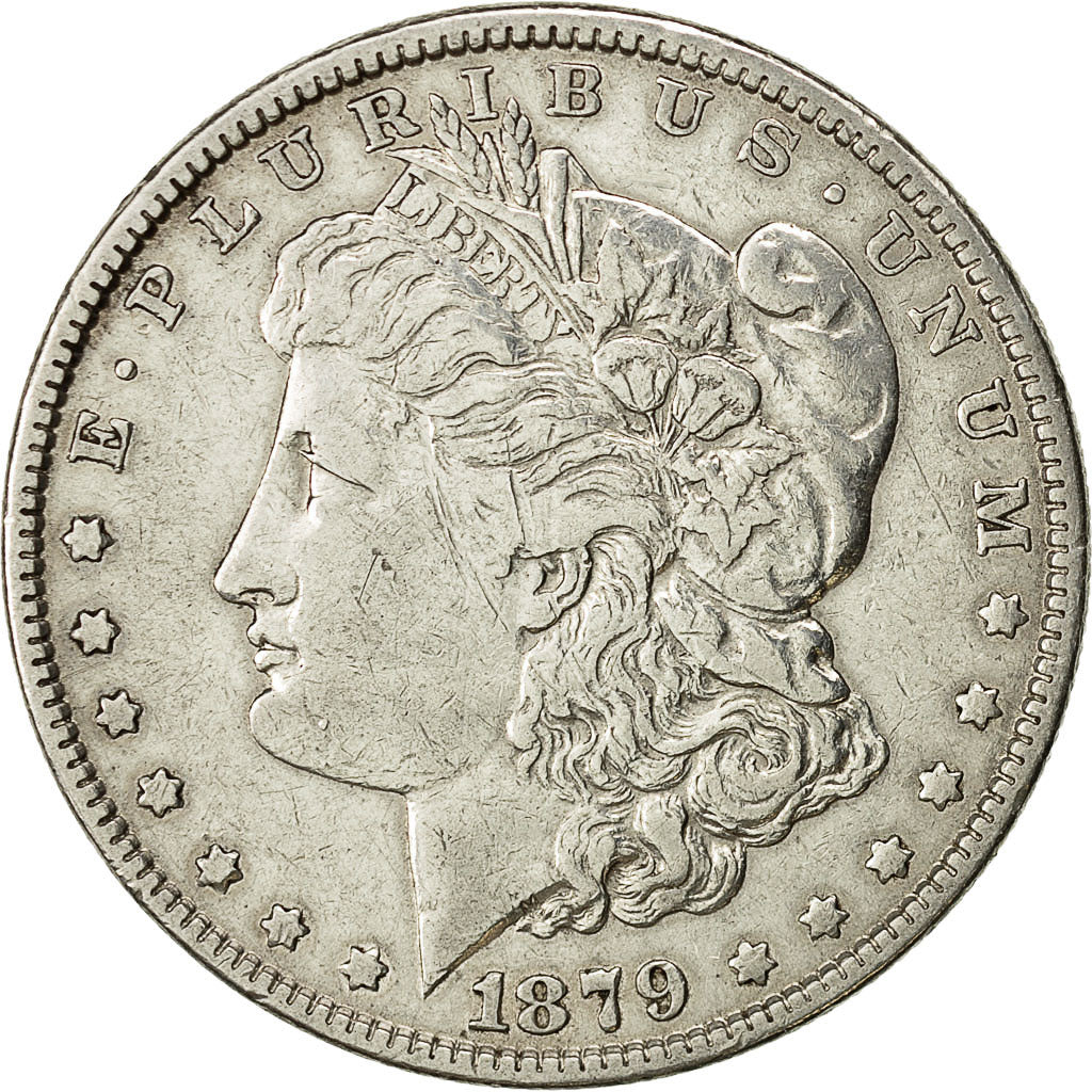 Moneta, Stati Uniti, Morgan Dollar, Dollar, 1879, U.S. Mint, Philadelphia, BB
