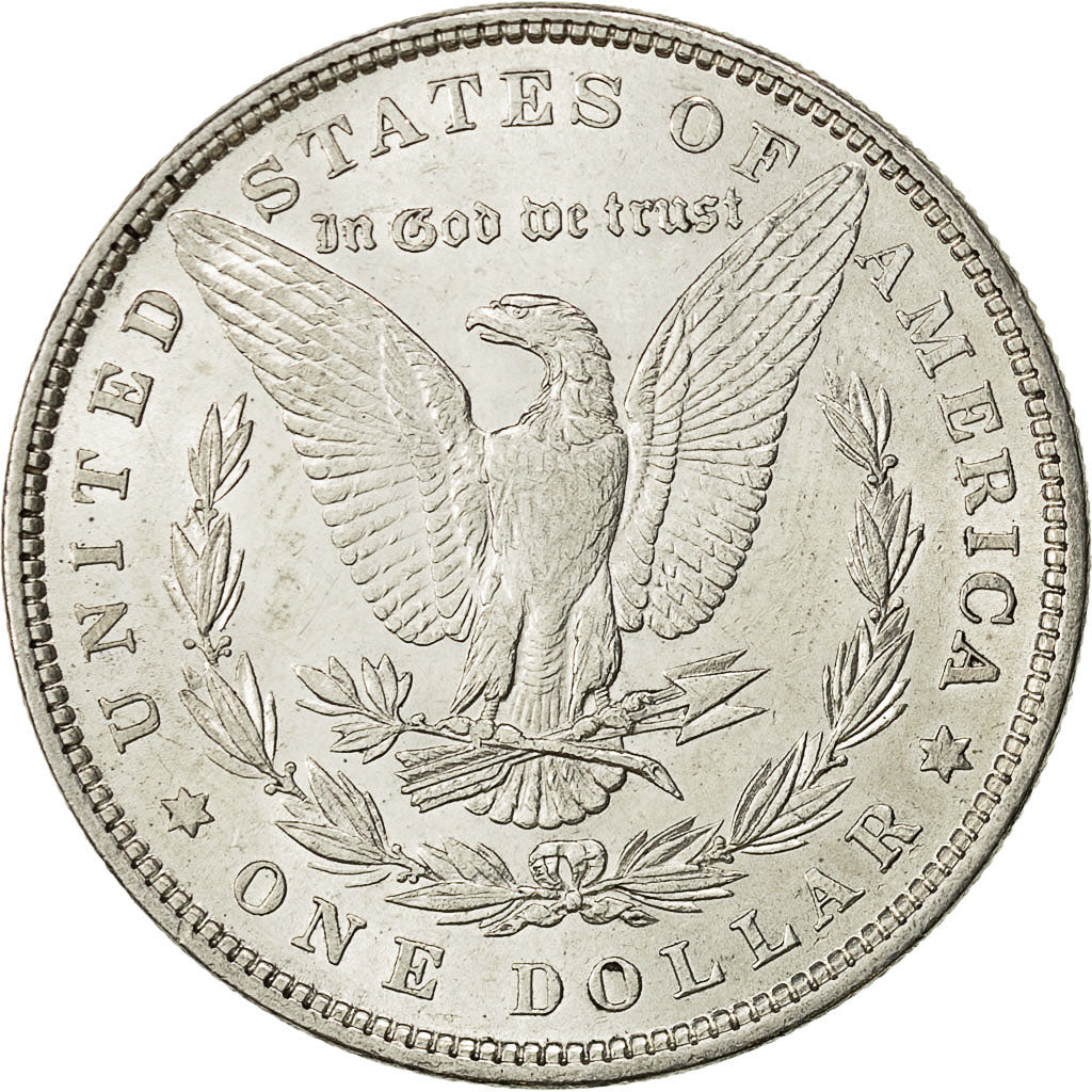 Coin, United States, Morgan Dollar, Dollar, 1879, U.S. Mint, Philadelphia