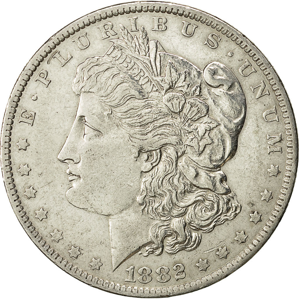 Coin, United States, Morgan Dollar, Dollar, 1882, U.S. Mint, New Orleans