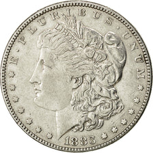 Coin, United States, Morgan Dollar, Dollar, 1883, U.S. Mint, Philadelphia