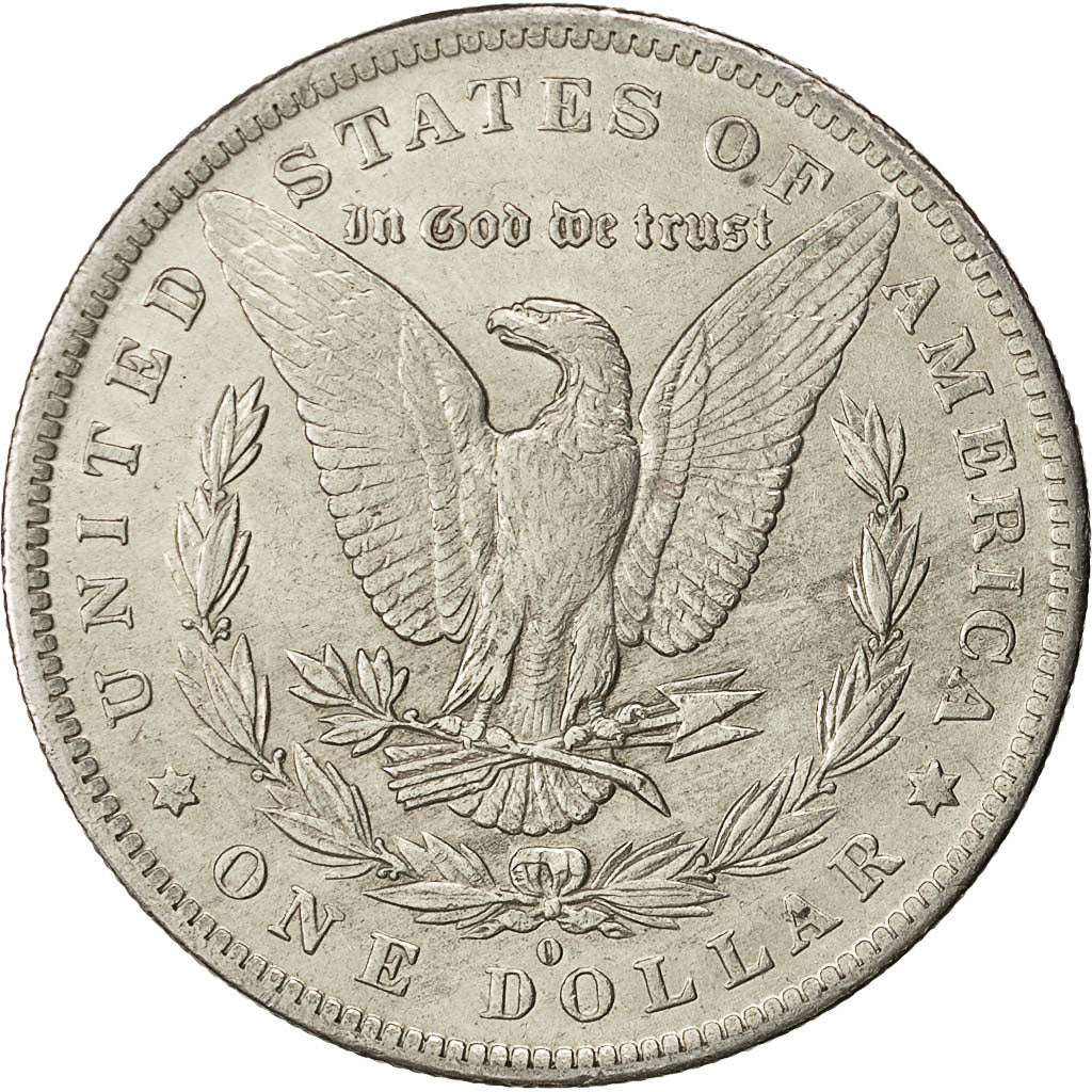 Coin, United States, Morgan Dollar, Dollar, 1884, U.S. Mint, New Orleans