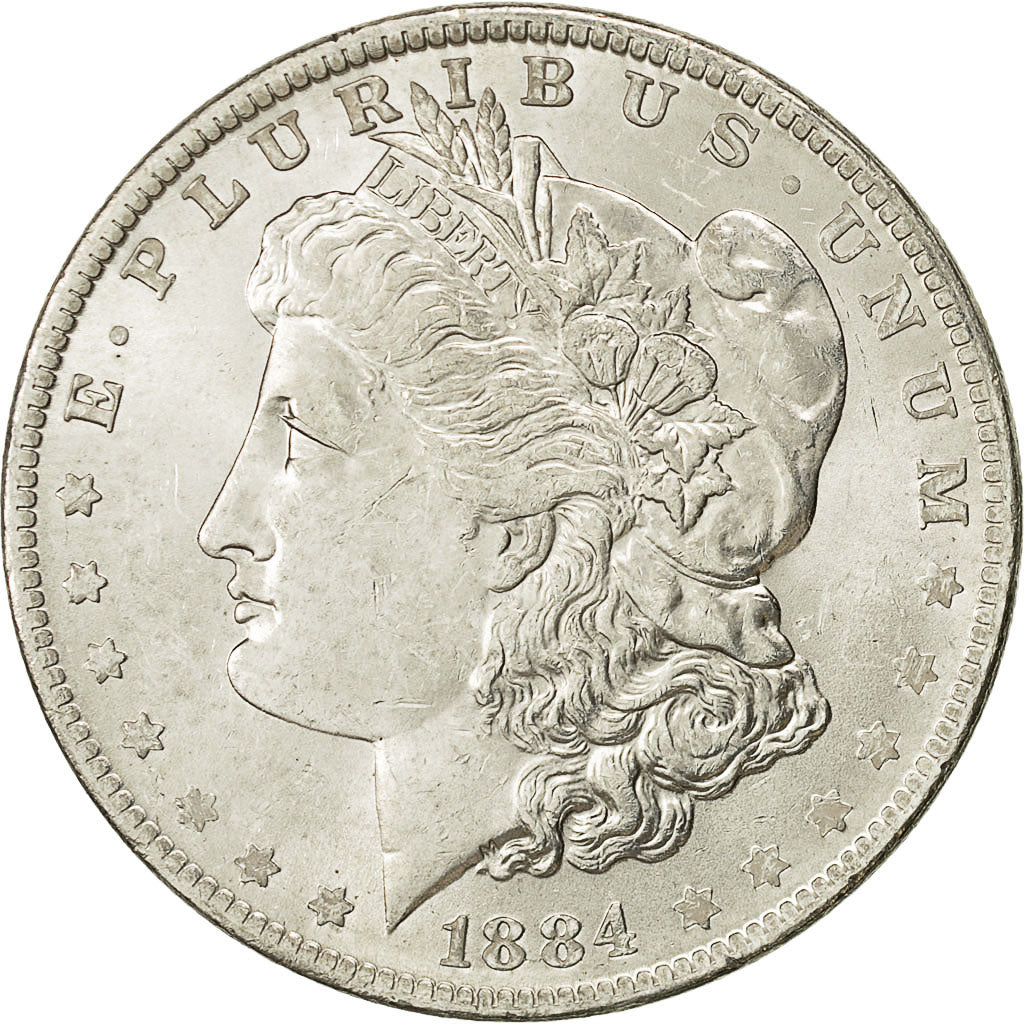 Münze, Vereinigte Staaten, Morgan Dollar, Dollar, 1884, U.S. Mint, New Orleans