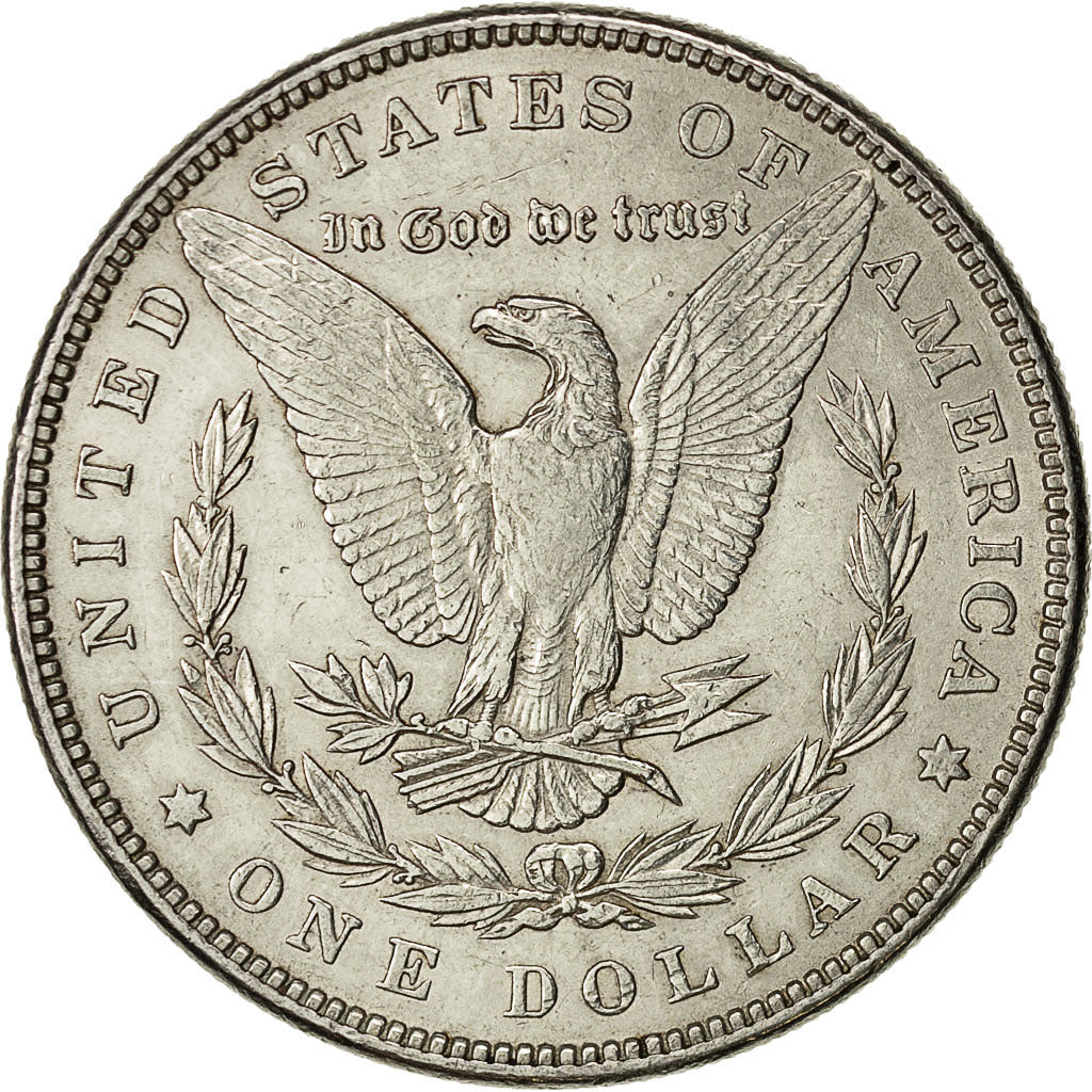 Coin, United States, Morgan Dollar, Dollar, 1885, U.S. Mint, Philadelphia
