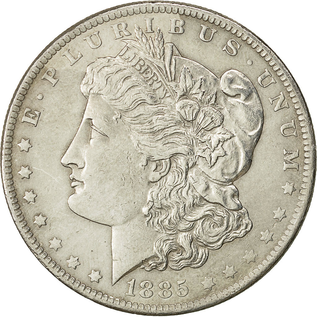 Coin, United States, Morgan Dollar, Dollar, 1885, U.S. Mint, New Orleans
