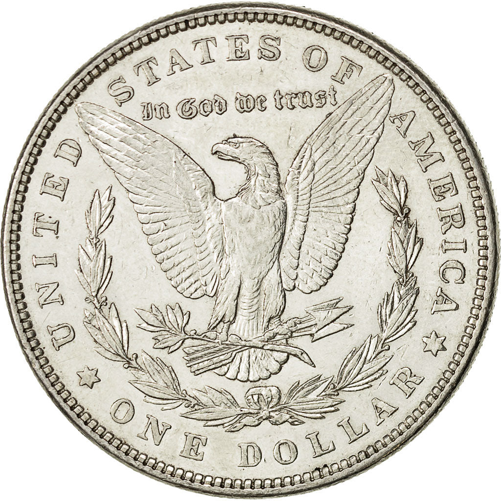 Coin, United States, Morgan Dollar, Dollar, 1886, U.S. Mint, Philadelphia