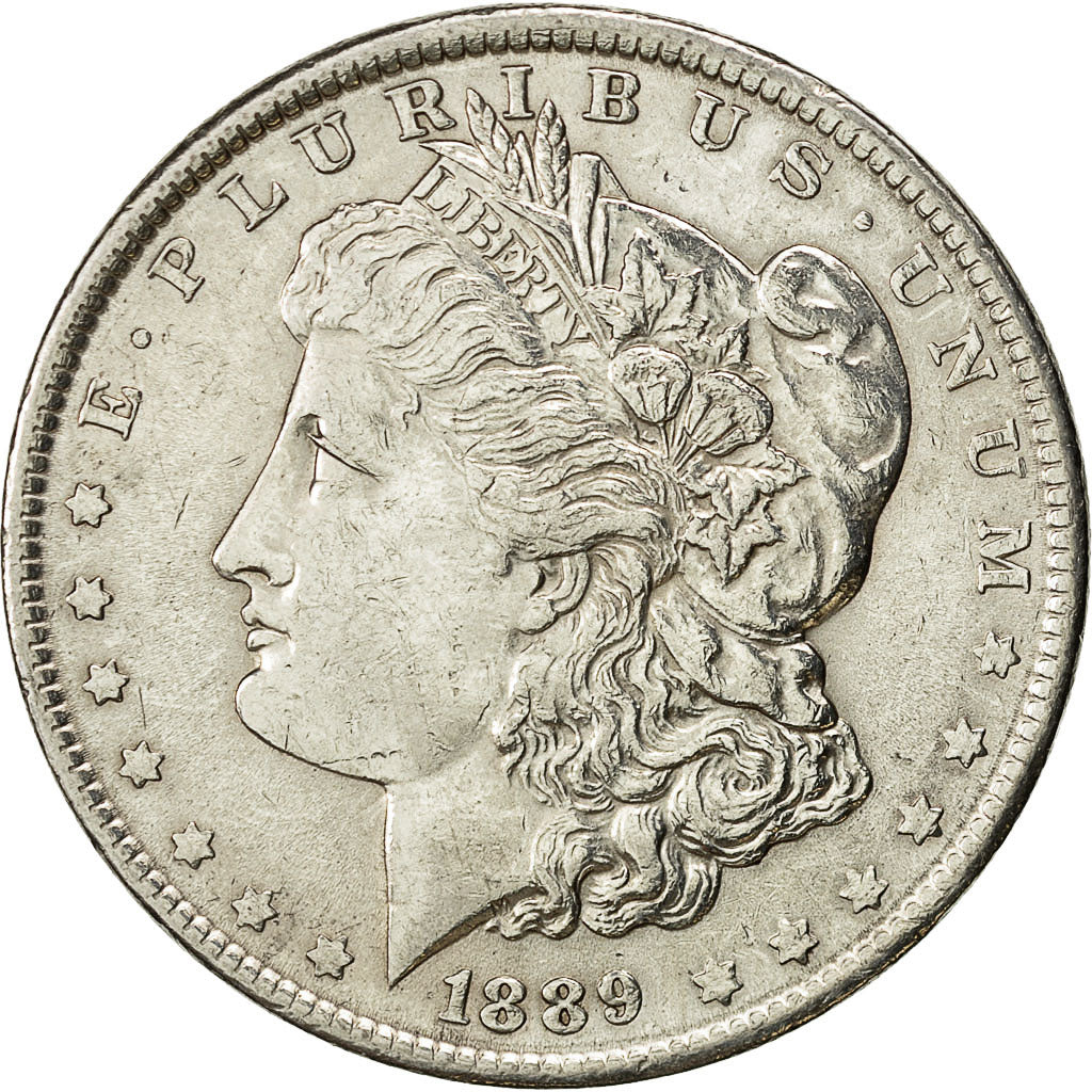 Moneta, Stati Uniti, Morgan Dollar, Dollar, 1889, U.S. Mint, Philadelphia, BB+