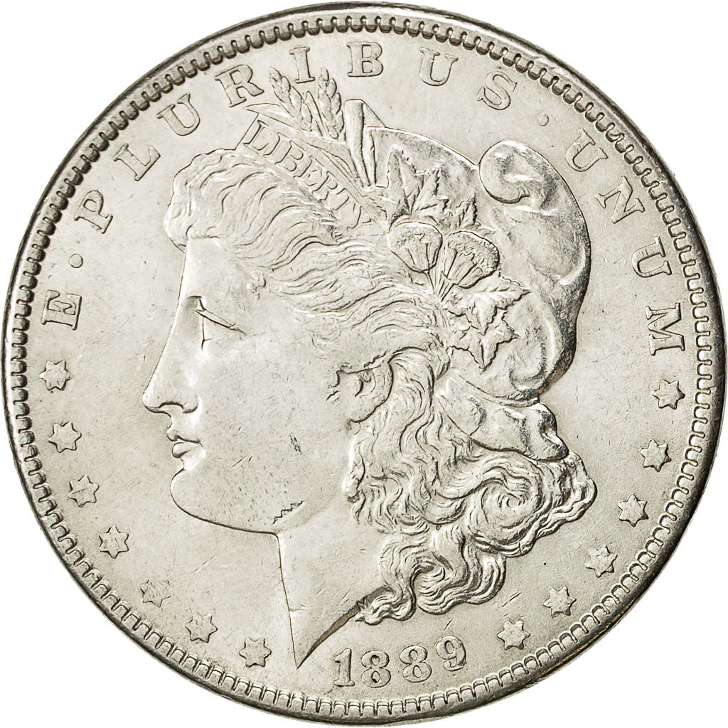 Moneta, Stati Uniti, Morgan Dollar, Dollar, 1889, U.S. Mint, Philadelphia, BB+