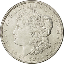 Coin, United States, Morgan Dollar, Dollar, 1921, U.S. Mint, Philadelphia
