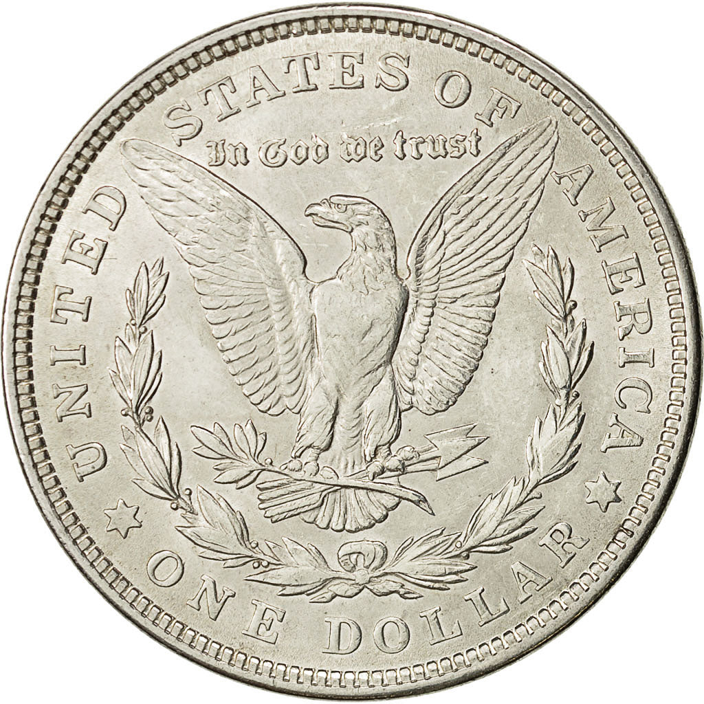 Coin, United States, Morgan Dollar, Dollar, 1921, U.S. Mint, Philadelphia