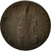 Coin, Great Britain, Artis Nostrae Conditor, Halfpenny Token, 1791, EF(40-45)