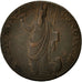 Münze, Großbritannien, Artis Nostrae Conditor, Halfpenny Token, 1791, SS