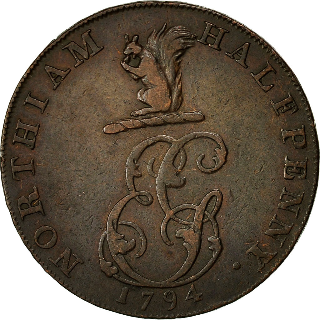 Coin, Great Britain, Northiam - The bond of society, Halfpenny Token, 1794