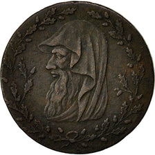 Coin, Great Britain, North Wales, Halfpenny Token, 1793, VF(20-25), Copper