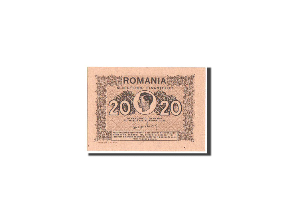 Romania, 20 Lei, 1945, KM:76, UNC
