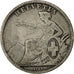 Moneda, Suiza, 2 Francs, 1862, Bern, BC+, Plata, KM:10a