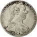 Moneda, Austria, Joseph II, Marie-Thérèse, Thaler, 1780, Restrike, BC+, Plata