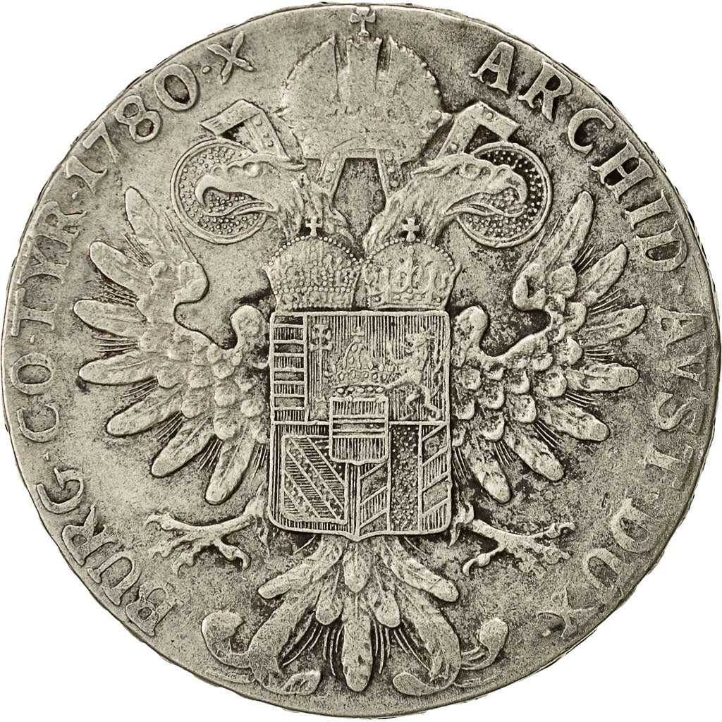 Coin, Austria, Joseph II, Marie-Thérèse, Thaler, 1780, Restrike, VF(30-35)