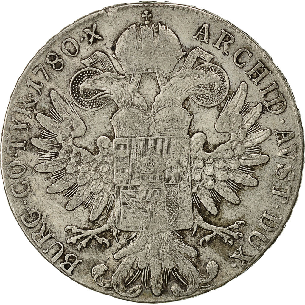 Coin, Austria, Joseph II, Marie-Thérèse, Thaler, 1780, Restrike, VF(30-35)