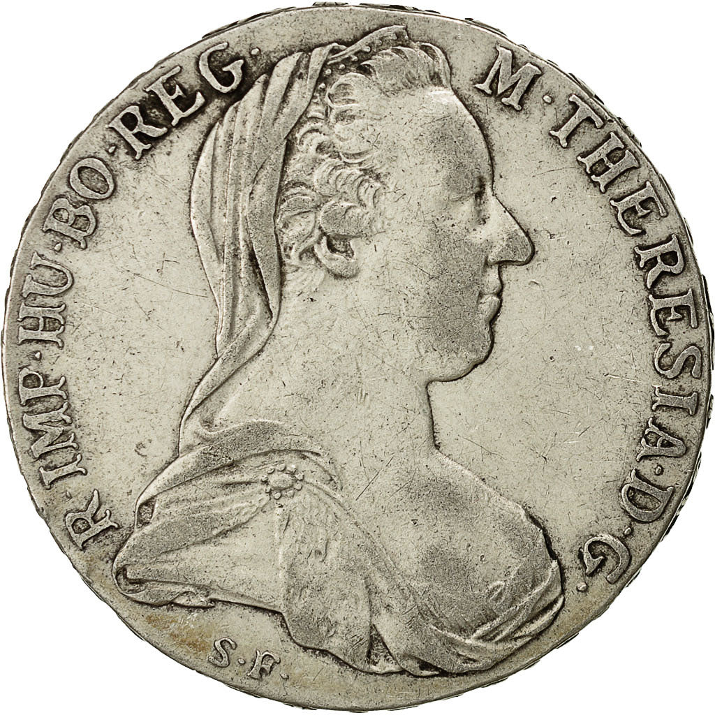 Coin, Austria, Joseph II, Marie-Thérèse, Thaler, 1780, Restrike, EF(40-45)