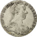 Moneda, Austria, Joseph II, Marie-Thérèse, Thaler, 1780, Restrike, MBC, Plata