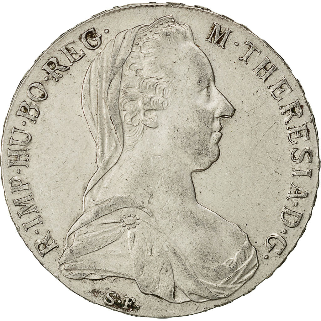 Coin, Austria, Joseph II, Marie-Thérèse, Thaler, 1780, Restrike, EF(40-45)