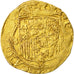 Coin, Spain, Jeanne et Charles, Escudo, Seville, VF(20-25), Gold