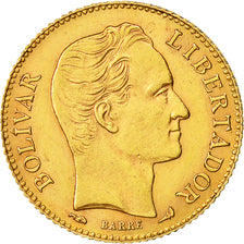 Moneda, Venezuela, Gr 6.4516, 20 Bolivares, 1911, EBC, Oro, KM:32