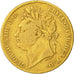 Coin, Great Britain, George IV, 1/2 Sovereign, 1825, London, VF(20-25), Gold