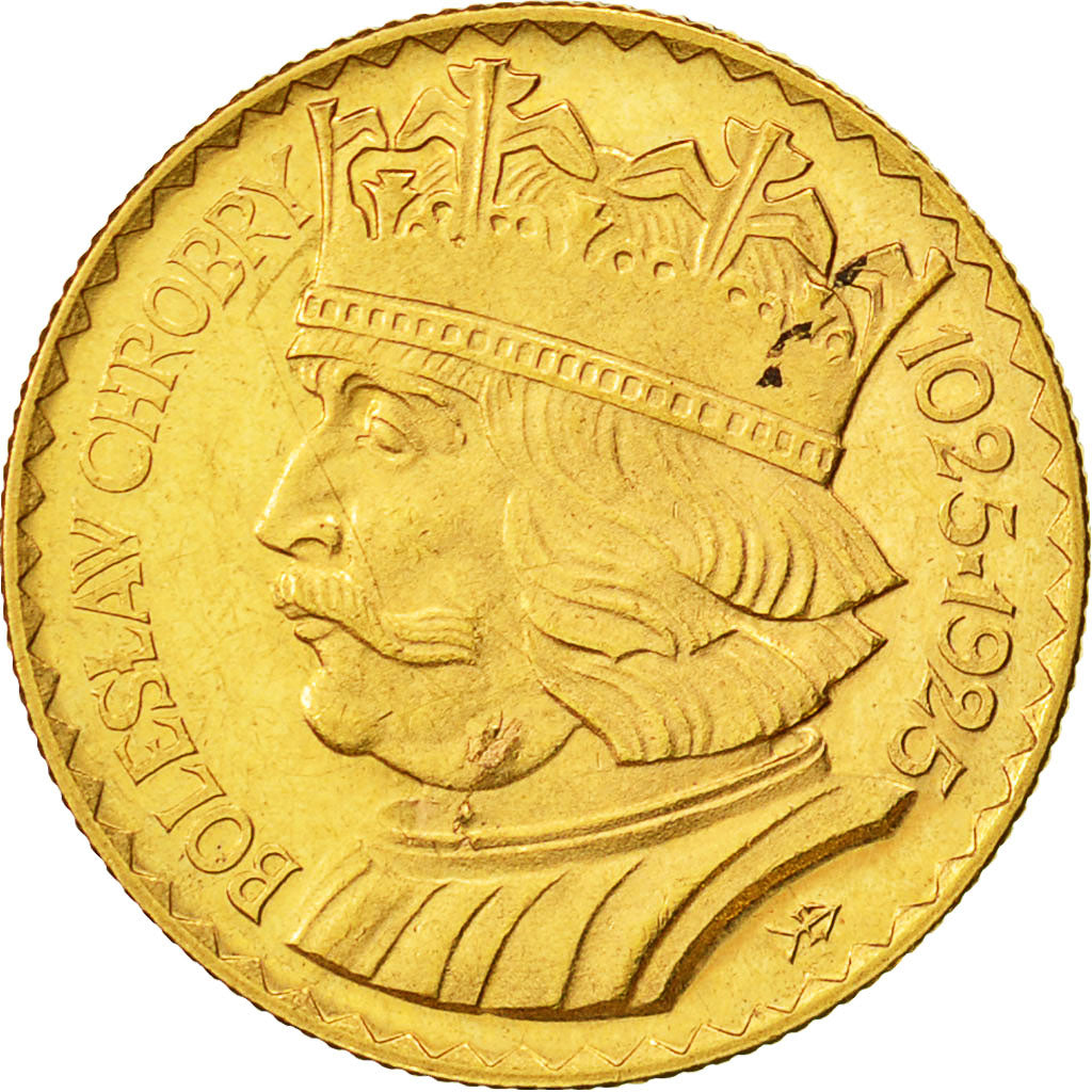 Munten, Polen, 10 Zlotych, 1925, Warsaw, PR+, Goud, KM:32