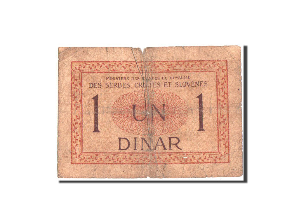 Yugoslavia, 1 Dinar, 1919, KM:12