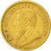 Monnaie, Afrique du Sud, 1/2 Pond, 1895, Pretoria, TTB, Or, KM:9.2