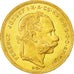 Coin, Hungary, Franz Joseph I, 8 Forint 20 Francs, 1875, MS(60-62), Gold