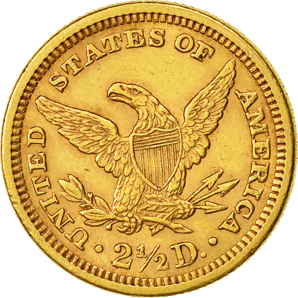 Moneta, Stati Uniti, Coronet Head, $2.50, Quarter Eagle, 1879, U.S. Mint