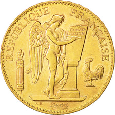Coin, France, Génie, 100 Francs, 1906, Paris, AU(55-58), Gold, KM:832