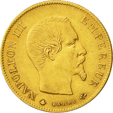 Monnaie, France, Napoleon III, Napoléon III, 10 Francs, 1860, Strasbourg, TTB+