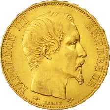 Coin, France, Napoleon III, Napoléon III, 20 Francs, 1855, Paris, AU(55-58)