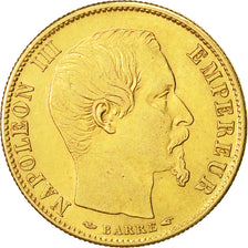 Monnaie, France, Napoleon III, Napoléon III, 10 Francs, 1854, Paris, Petit